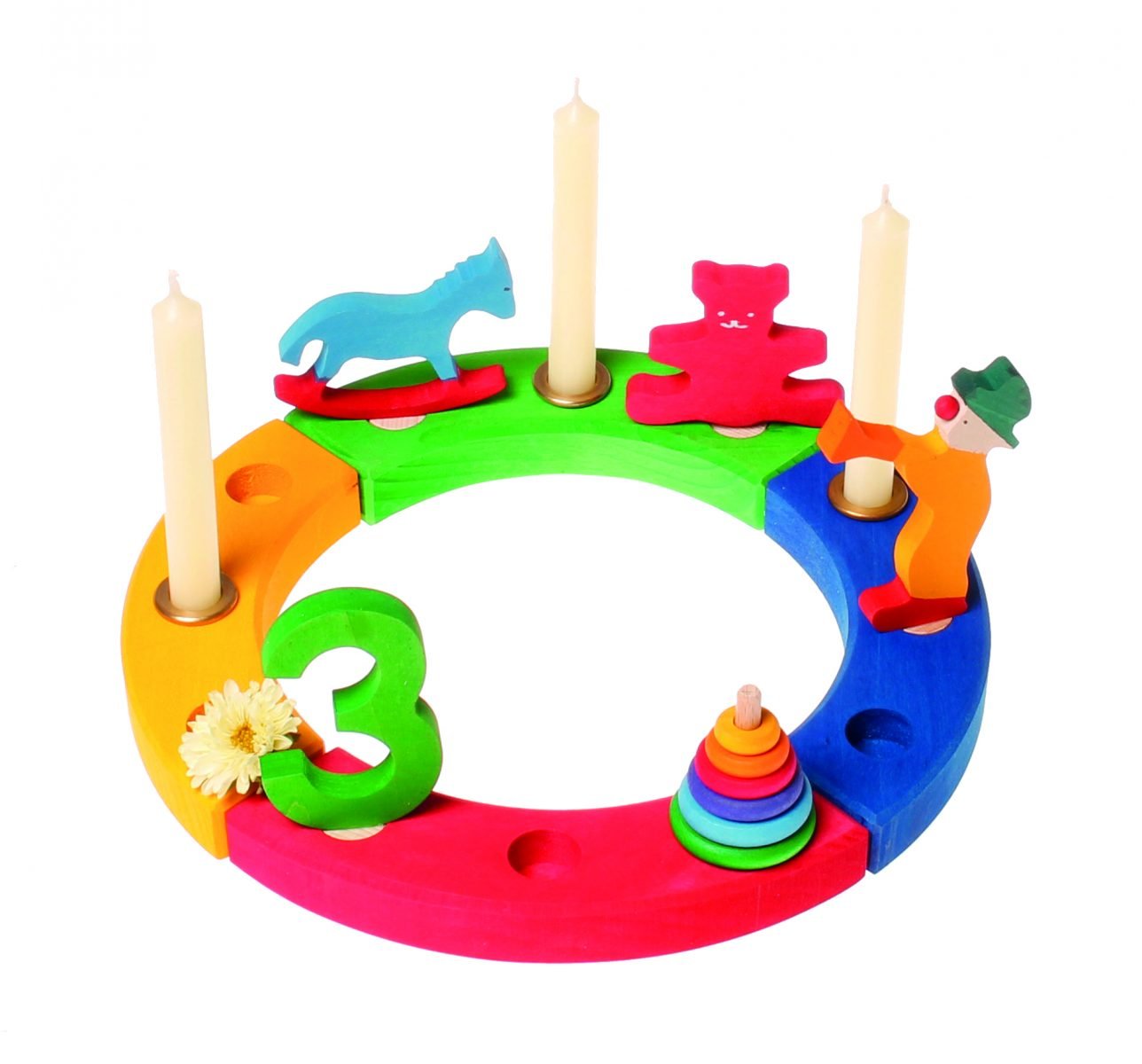 Grimm's Birthday ring Colored -Speelgoedwinkel De Zonnewijzer - Afbeelding 2