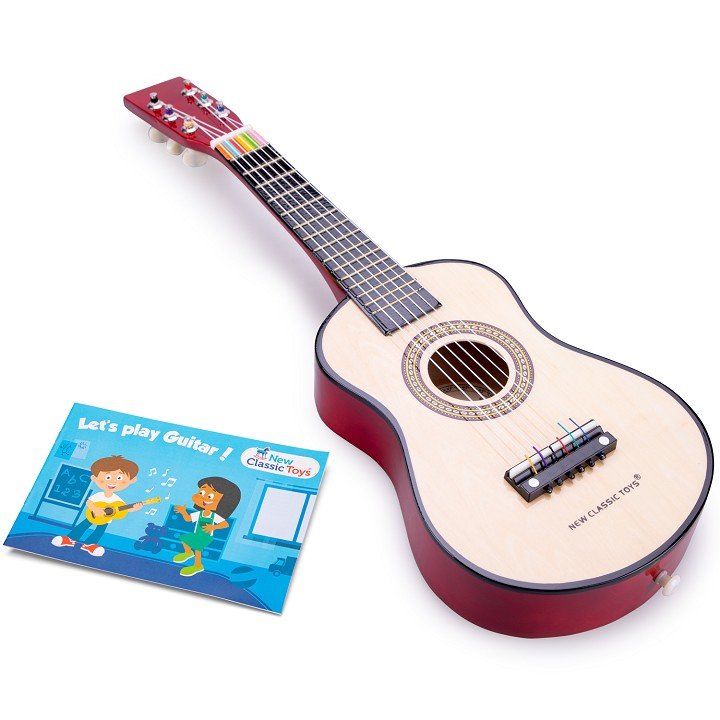 Houten gitaar groot