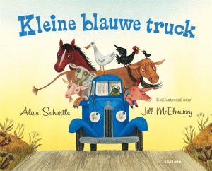 Kleine blauwe truck (kartonboek) - kinderboekwinkel De Zonnewijzer