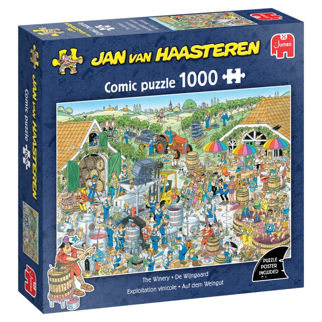 De Wijngaard - Jan van Haasteren (1000)|Puzzelwinkel De Zonnewijzer