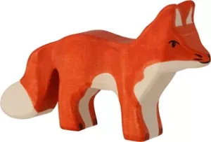 Holztiger Vos, staand.