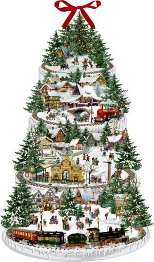 Spoorwegspar, adventskalender