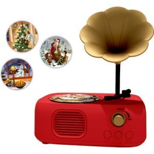 Een prachtige vintage platenspeler