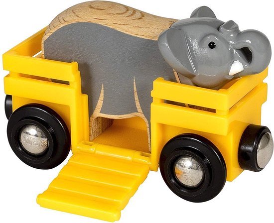 BRIO Wagon met olifant - Afbeelding 3