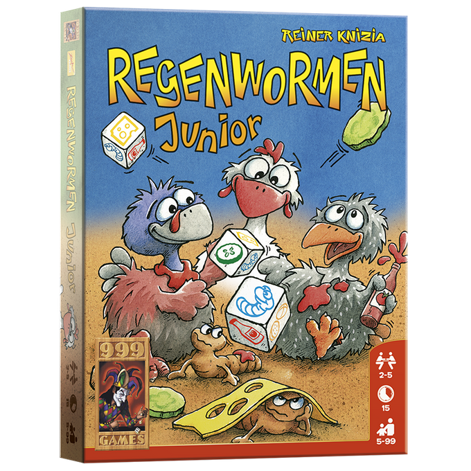 Dobbelspel Regenwormen Junior