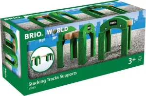 BRIO World Treinrails Stapelrails Ondersteuningen