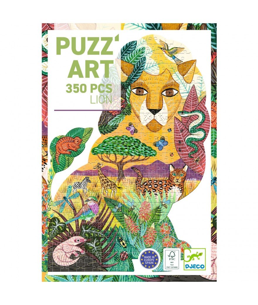 Djeco Puzzel Lion - 350 pcs