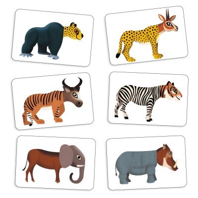 Djeco Kaartspel Anijumble - Afbeelding 2