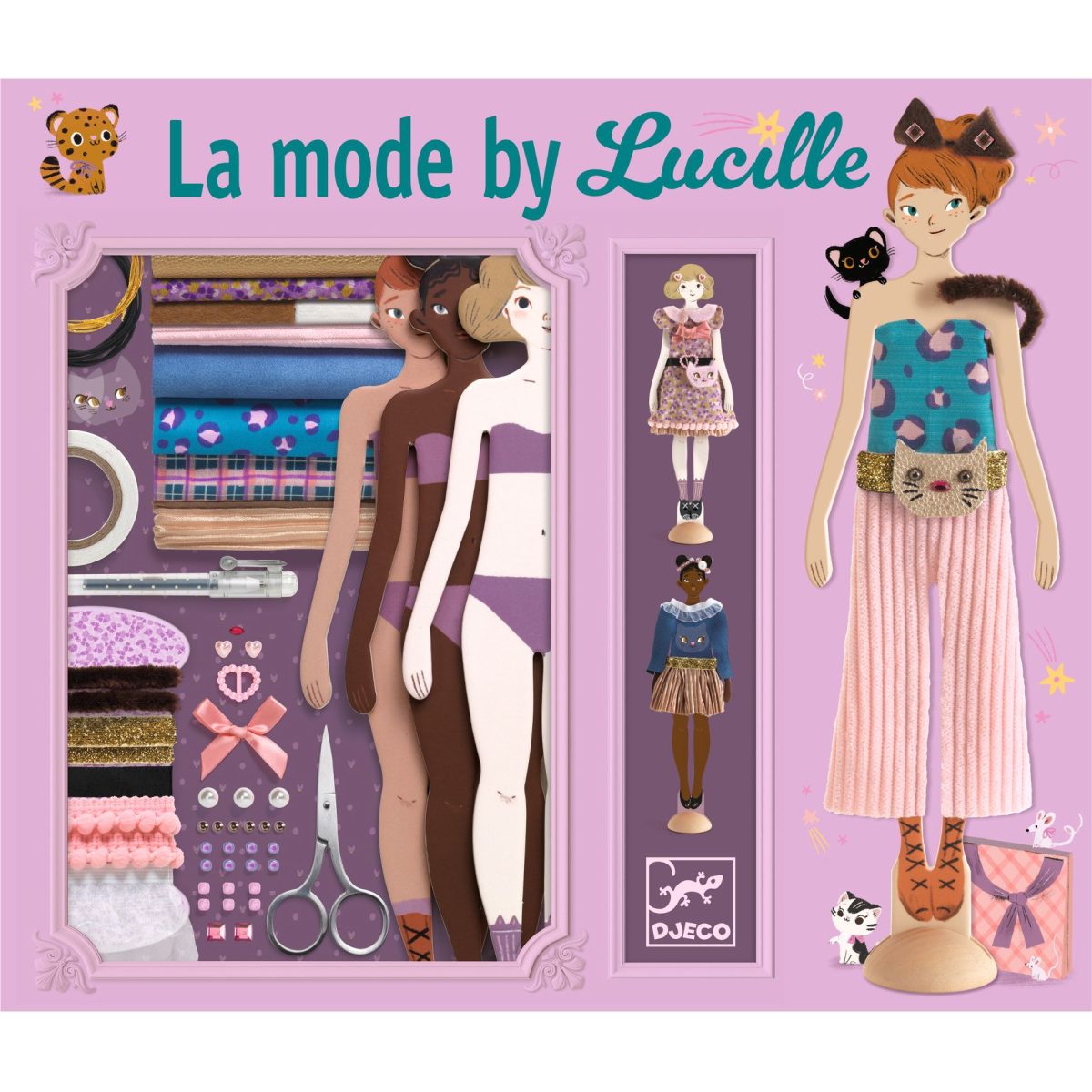 Djeco Knutseldoos Mode ontwerpen Lucille