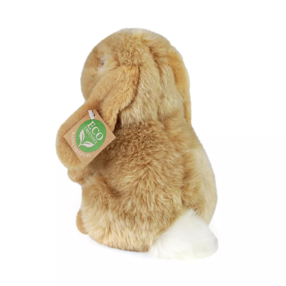 Pluche beige haas 18 cm ECO-VRIENDELIJK - Afbeelding 2