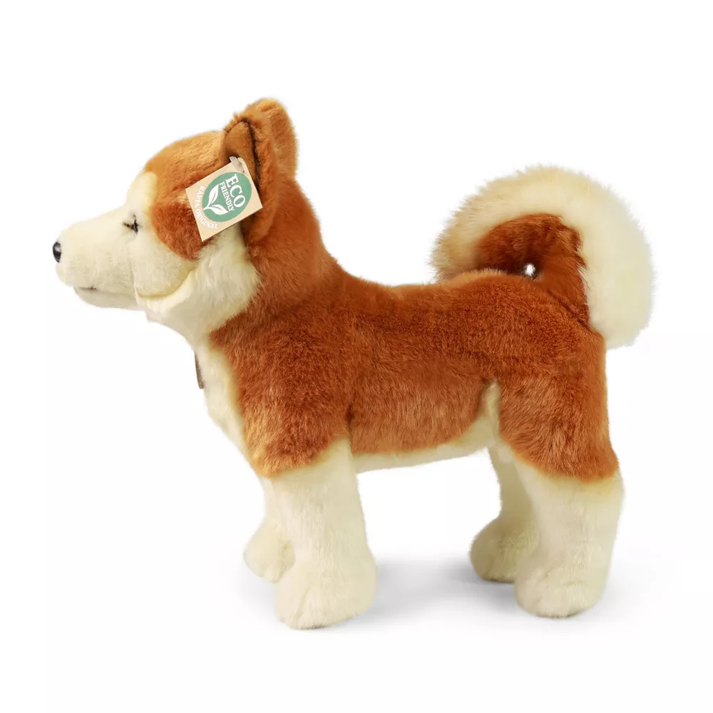 Pluche Akita Inu 30 cm ECO-VRIENDELIJK - Afbeelding 3