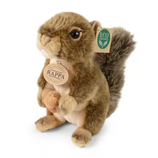 Pluche eekhoorn met eikel 20 cm ECO-VRIENDELIJK.
