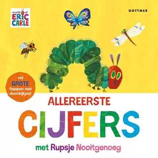 Allereerste cijfers met Rupsje Nooitgenoeg