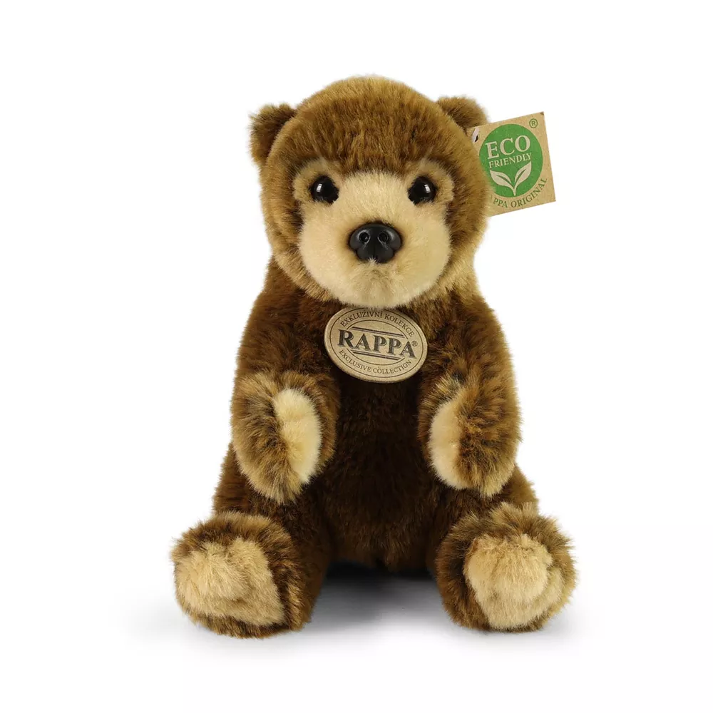 Pluche bruine beer 19 cm ECO-FRIENDLY - Afbeelding 4