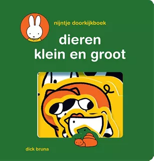 Nijntje doorkijkboek, dieren klein en groot.