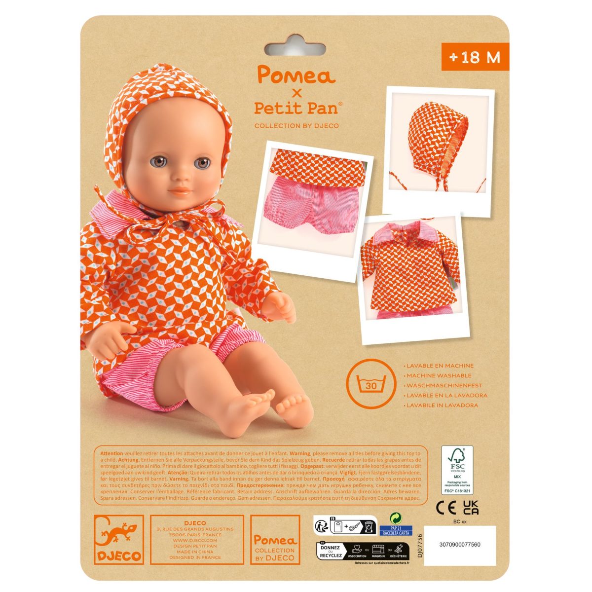 Djeco Pomea Pépin-outfit - Afbeelding 4