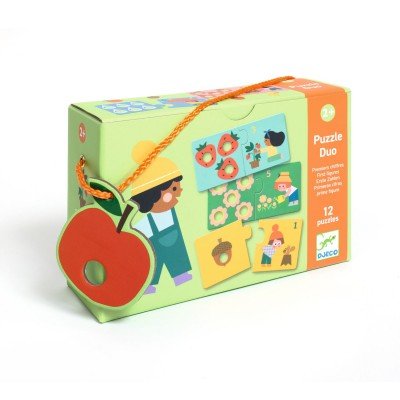Djeco Duo puzzel - Eerste figuren