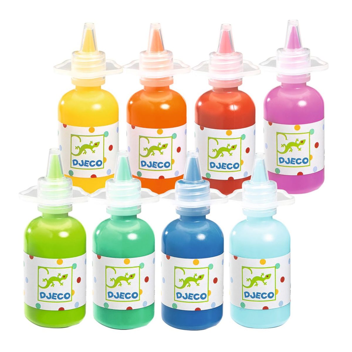 Djeco 8 bouteilles de gouache - Afbeelding 2