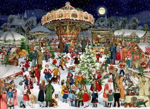 Nostalgische kerstmarkt