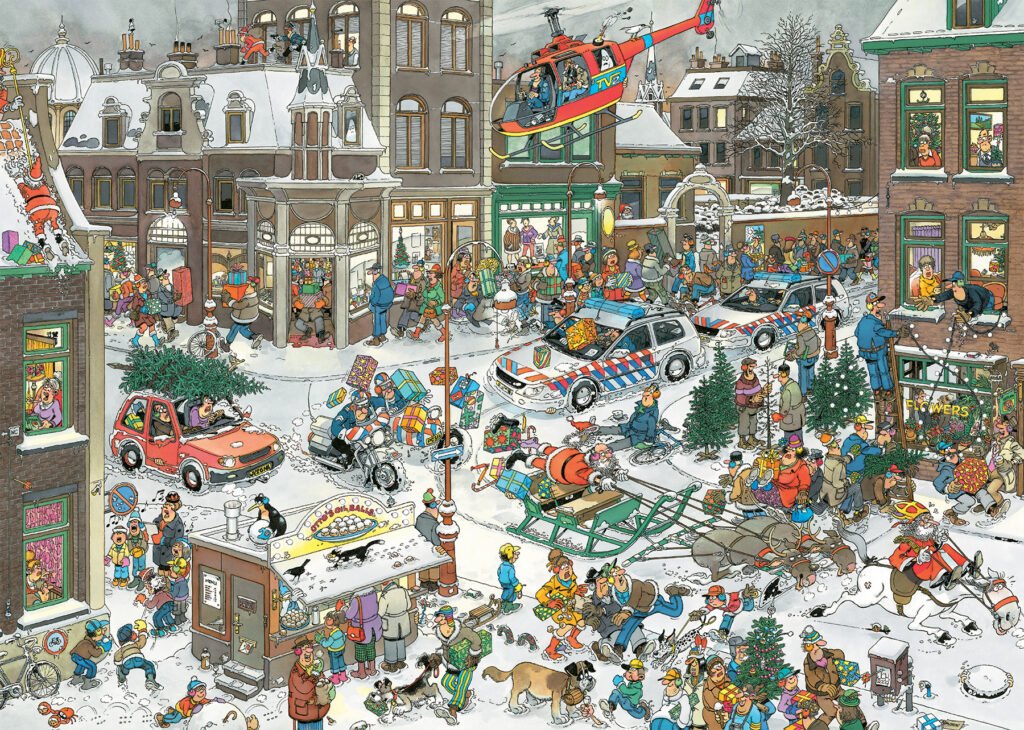 Kerstmis – Jan van Haasteren (1000) - Afbeelding 2