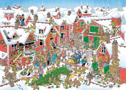 Santa’s Village – Jan van Haasteren (1000) - Afbeelding 2