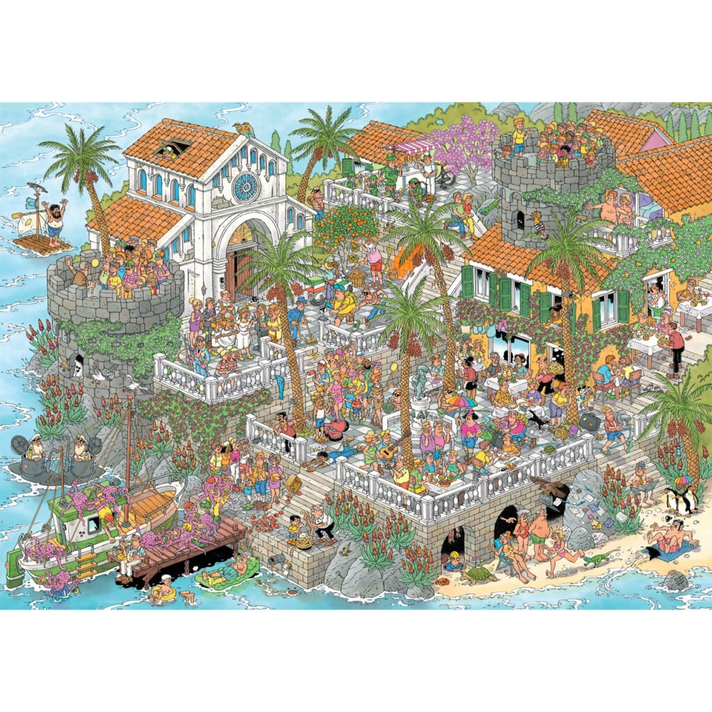 Leve de Middellandse Zee! – Jan van Haasteren (1000) - Afbeelding 3