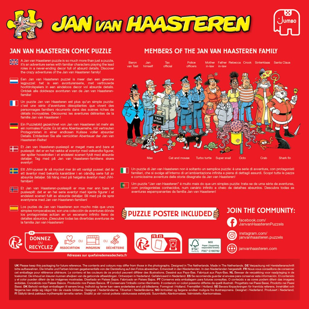 Leve de Middellandse Zee! – Jan van Haasteren (1000) - Afbeelding 2