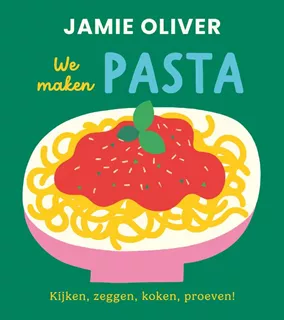 We maken pasta. Kartonboek Jamie Oliver