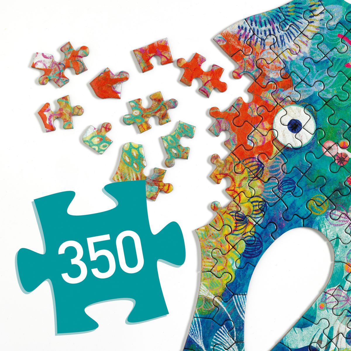 Djeco Puzzel Zeepaard - 350 stuks - Afbeelding 3