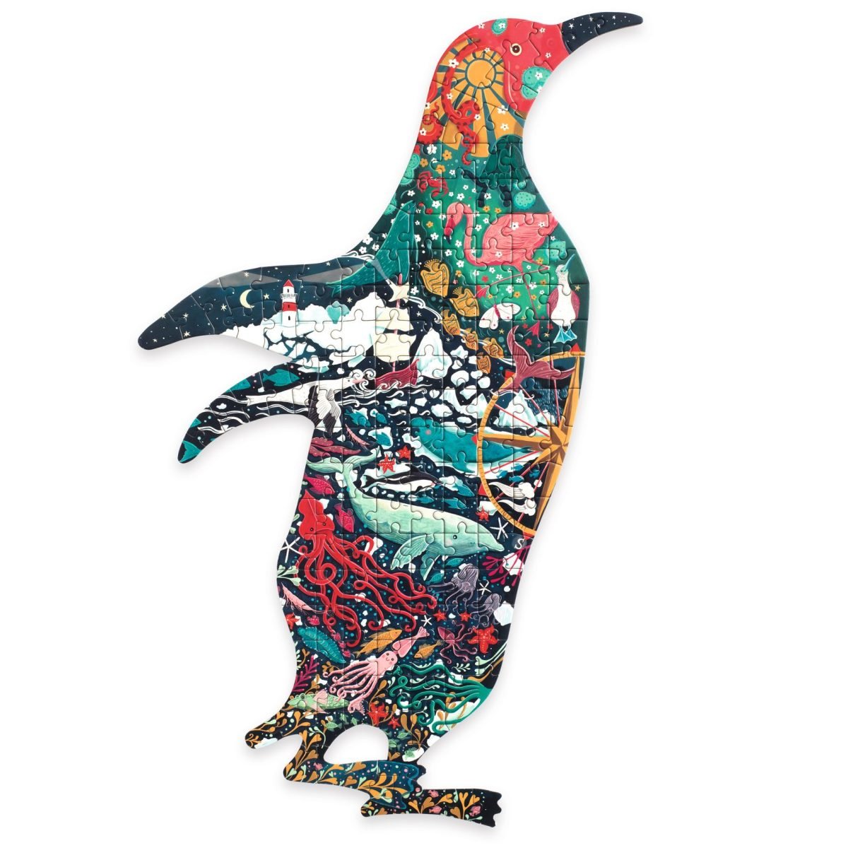 Djeco Puzzel Pinguïn - 150 stuks - Afbeelding 3
