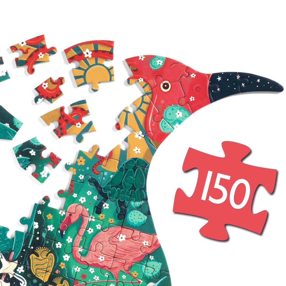 Djeco Puzzel Pinguïn - 150 stuks - Afbeelding 2