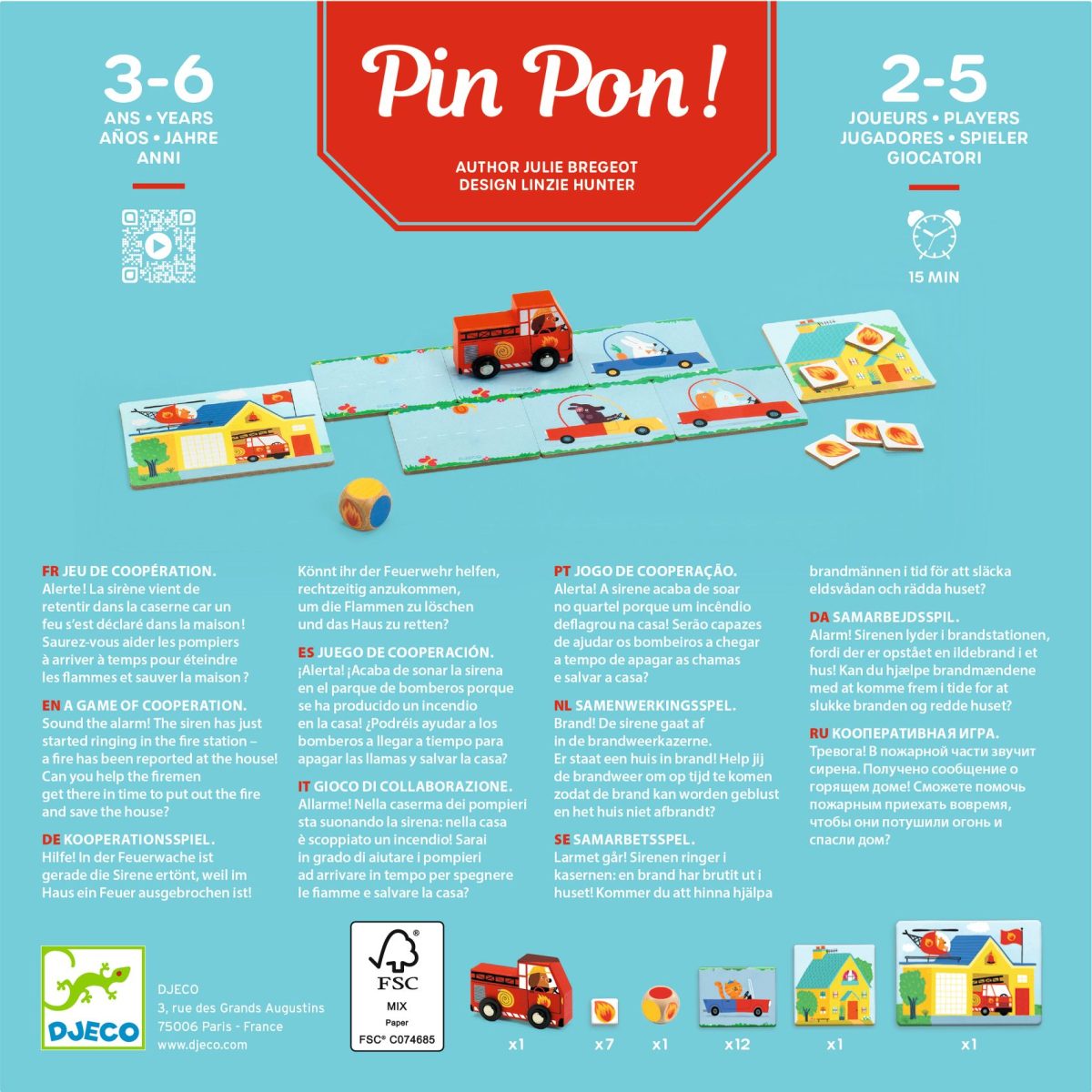 Djeco Spel Pinpon - Afbeelding 4