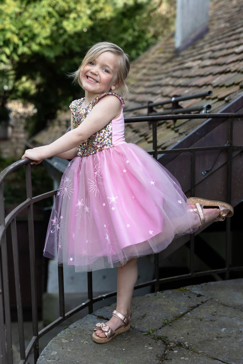 A Star is Born Sequins Dress 3-4 jaar - Afbeelding 3