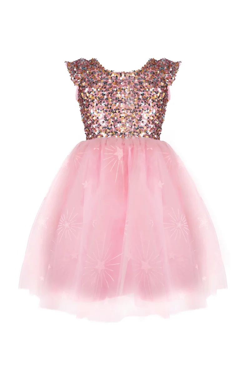A Star is Born Sequins Dress 3-4 jaar