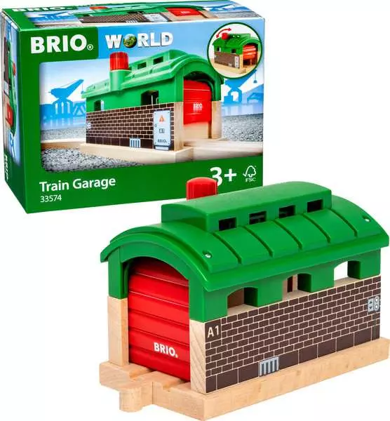 BRIO Trein garage