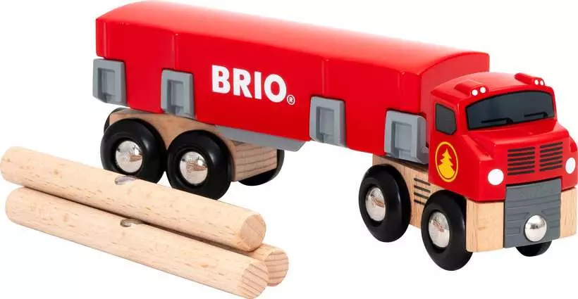 BRIO Houttransportwagen