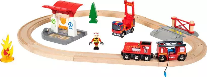 BRIO World Treinset bij de brandweer - Afbeelding 2