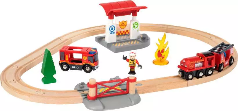 BRIO World Treinset bij de brandweer - Afbeelding 3