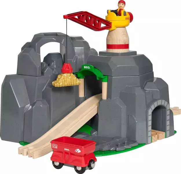 BRIO Crane & Mountain tunnel - Afbeelding 2