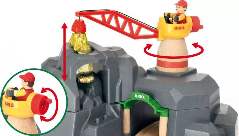 BRIO Crane & Mountain tunnel - Afbeelding 7