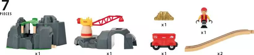 BRIO Crane & Mountain tunnel - Afbeelding 9