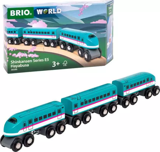 BRIO World Shinkansen Series E5 Hayabusa-trein - Afbeelding 2