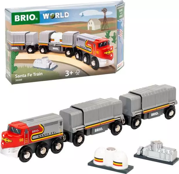 BRIO World Santa Fe Train