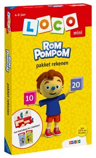 Loco mini Rompompom. Pakket rekenen.