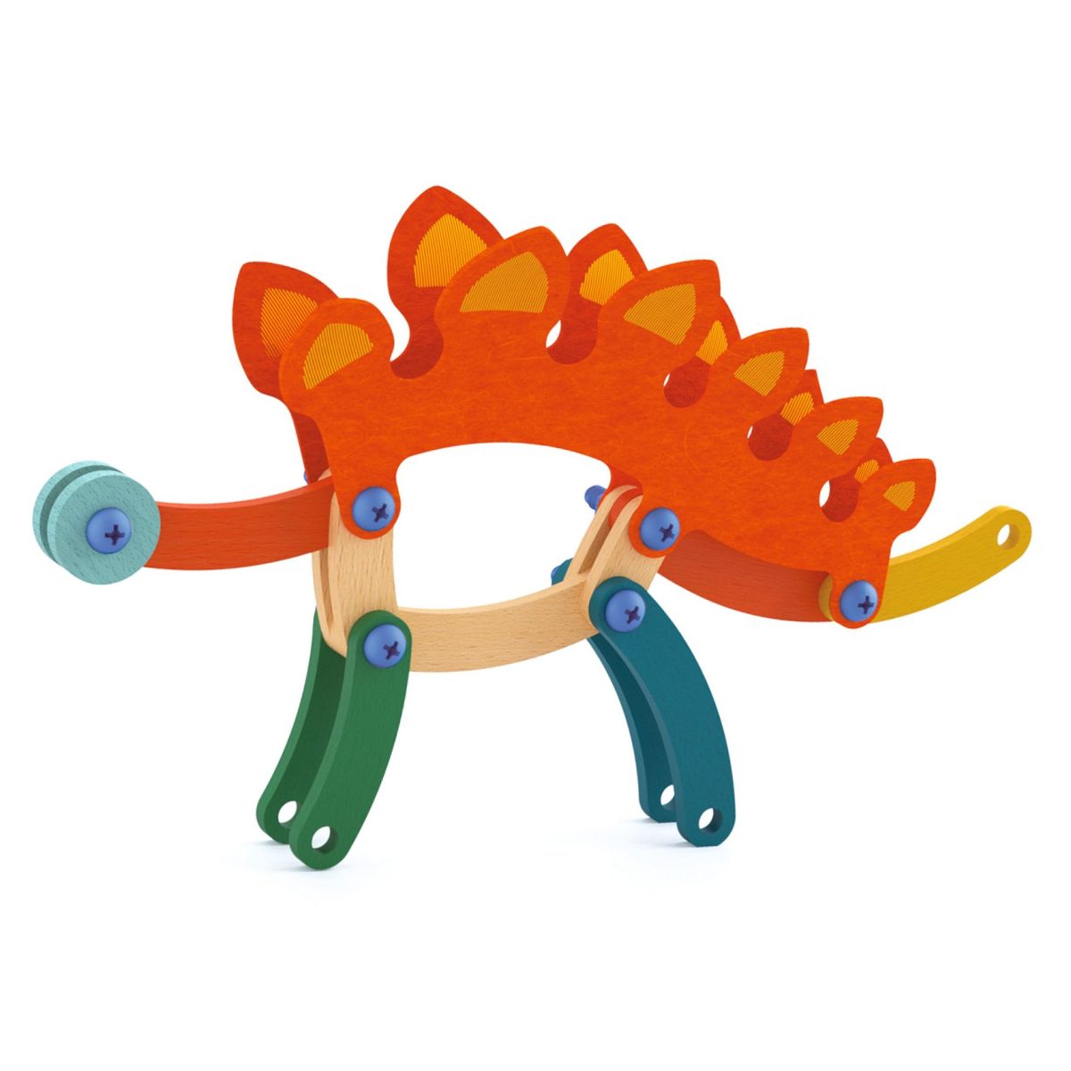 Djeco Constructie Dinosaurus - Speelgoedwinkel De Zonnewijzer - Afbeelding 11
