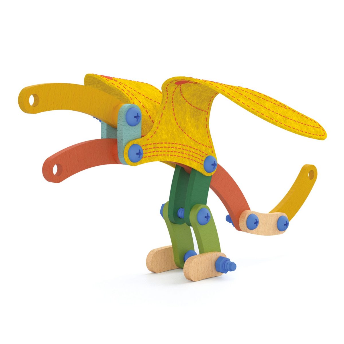 Djeco Constructie Dinosaurus - Speelgoedwinkel De Zonnewijzer - Afbeelding 4